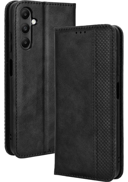 Samsung Galaxy A05S Pu Deri Cüzdan Manyetik Kapatma Için Kılıf (Yurt Dışından)