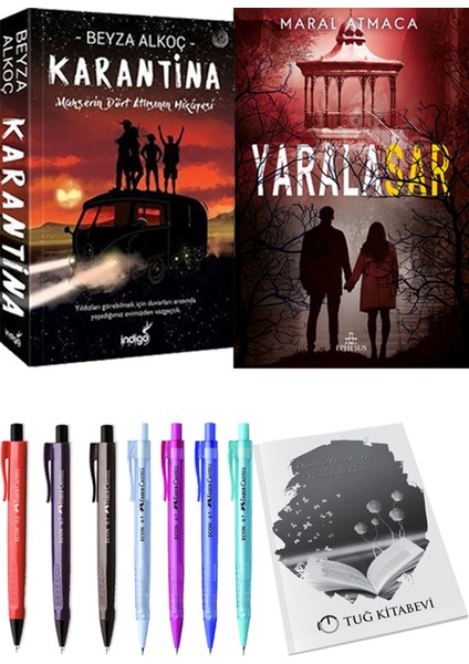 Karantina 1 - Yaralasar 4 + Kalem + Not Defteri