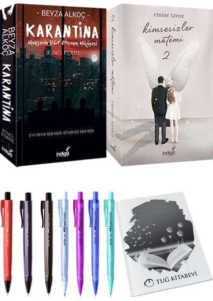 Karantina 2 - Kimsesizler Matemi 2 + Kalem + Not Defteri