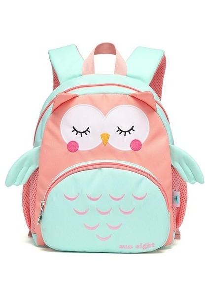 Karikatür Hayvan Bebek Sırt Çantaları Anaokulu Schoolbag Çocuk Sırt Çantası Çocuk Okul Çantaları Kız Erkek Sırt Çantaları (Baykuş) (Yurt Dışından)