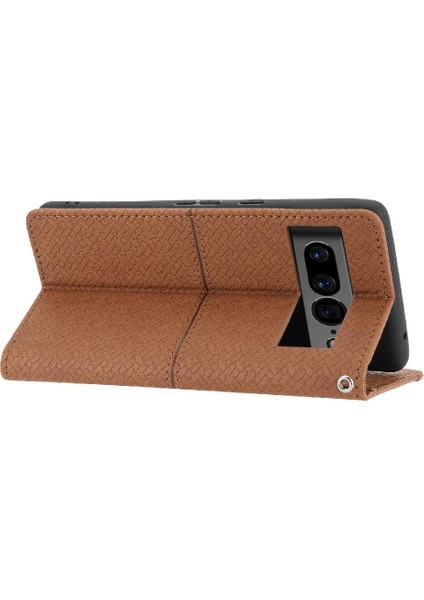 Google Piksel 7 Pro Kredi Kartı Tutucu Flip Için Kılıf Folio Kitap El Cüzdan (Yurt Dışından)