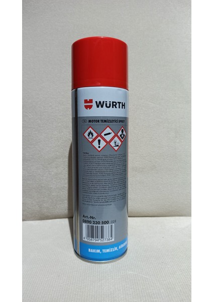 Hızlı Motor Temizleme Spreyi 500 ml 0890230500-WÜRTH