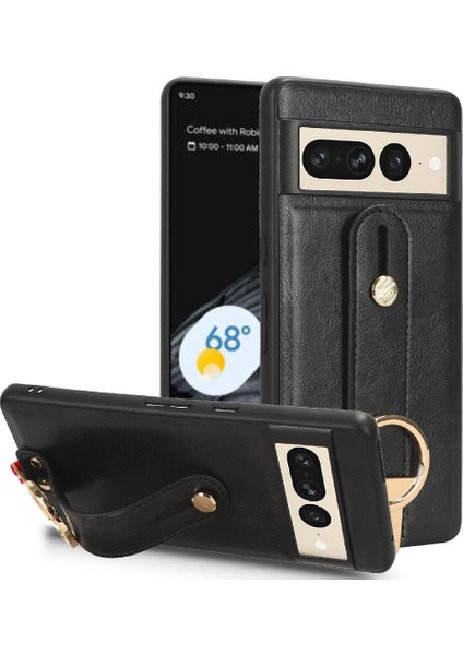 Google Piksel 7 Pro Kolaylık Premium Pu Deri Bilek Kayışı Için Kılıf (Yurt Dışından)