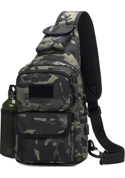 Single Strap Crossbody Bag: Tactical Chest Bag (Yurt Dışından)