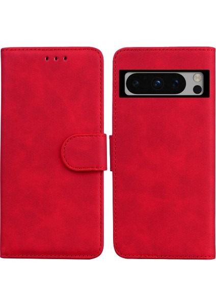 Google Piksel 8 Pro Kart Yuvası Premium Pu Deri Standı Tutucu Için Flip Case (Yurt Dışından)