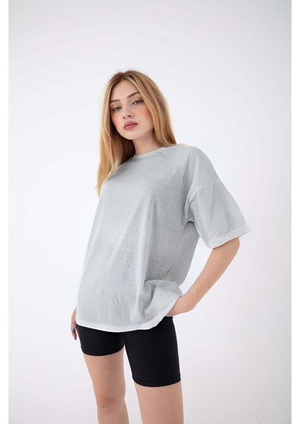 Kadın Bol Kesim Yazlık Penye T-Shirt Comfort fiyatları