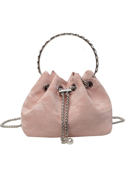 Kadın Küçük Koku Zinciri Omuz El Taşlı Çanta (Yurt Dışından)