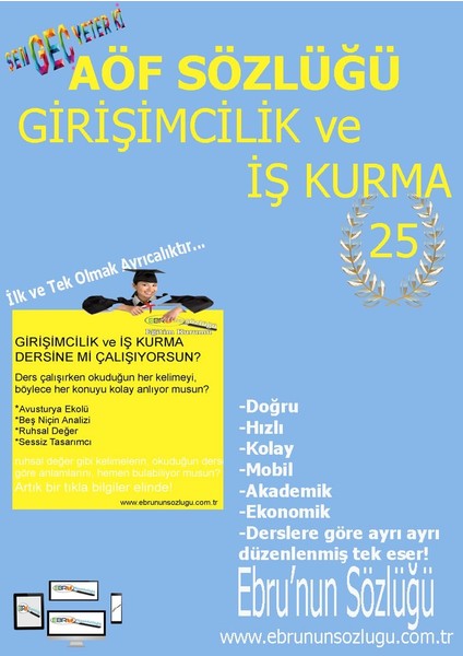 Aöf Iibf Ebrunun Sözlüğü-Girişimcilik- ve Iş Kurma E Sözlük