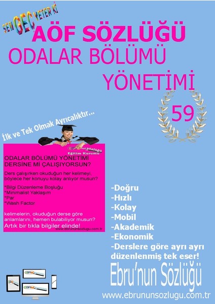 Aöf Iibf Ebrunun Sözlüğü-Odalar Bölümü Yönetimi E Sözlük
