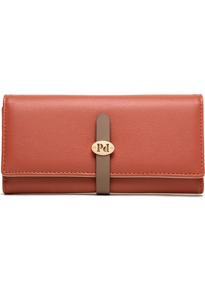 Kadınlar Için Basit ve Çok Yönlü, Büyük Kapasiteli Uzun Cüzdan (Yurt Dışından)