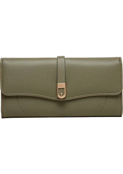 Kadınlar Için Basit, Büyük Kapasiteli Uzun Cüzdan (Yurt Dışından)