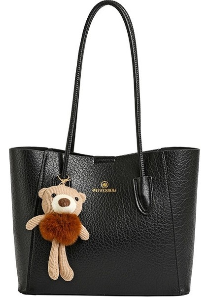 Çok Yönlü Edebi Büyük Kapasiteli Omuz Çantası (Yurt Dışından)