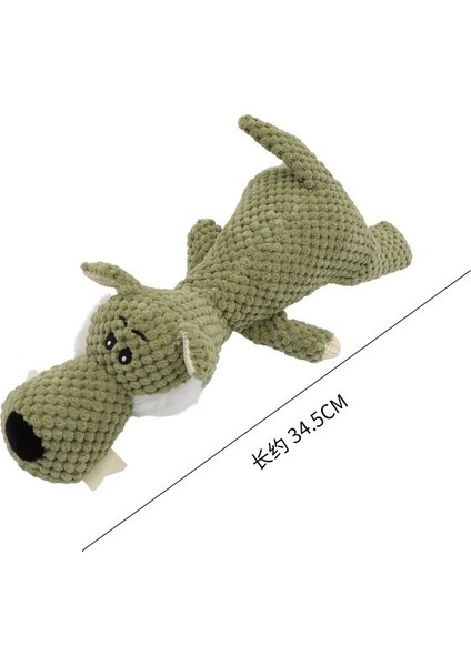 Peluş Köpek Vokal Oyuncak Mısır Kadife Fil Aslan Dişleri Temizleme Evcil Hayvan Oyuncak (Yurt Dışından)