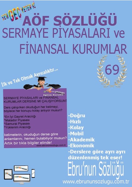 Aöf Iibf Ebrunun Sözlüğü-Sermaye Piyasaları ve Finansal Kurumlar E Sözlük