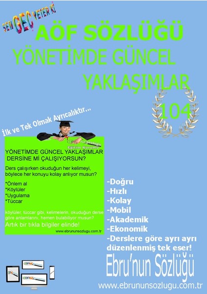 Aöf Iibf Ebrunun Sözlüğü-Yönetimde Güncel Yaklaşımlar E Sözlük