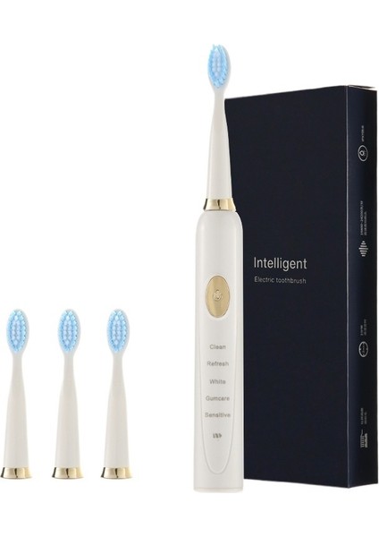 Sonic Su Geçirmez Yumuşak Kıl Elektrikli Diş Fırçası (Yurt Dışından)