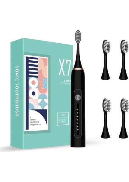 Ev Tipi 4'ü 1 Arada 6 Vitesli Elektrikli Diş Fırçası (Yurt Dışından)