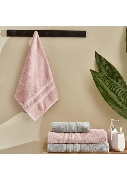 Comfort Touch 4 Parça Hamam Seti Gri-Pudra