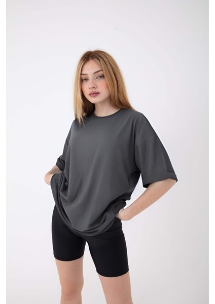 Kadın Bol Kesim Yazlık Penye T-Shirt Comfort fiyatları