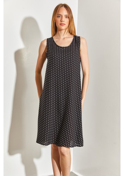 Çiçek Desenli Viskon Elbise modelleri