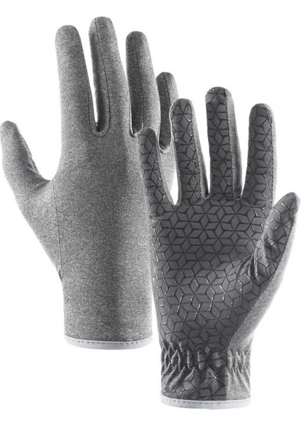 Gri Tarzı Xl Boyutu Naturehike Kaymaz Nefes Tırmanma Eldiven Yürüyüş Kamp Binme Anti-Güneş Anti-Uv Güneş Koruyucu Araba Açık Taşınabilir NH21FS035 (Yurt Dışından)