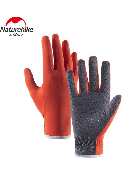 Gri Tarzı Xl Boyutu Naturehike Kaymaz Nefes Tırmanma Eldiven Yürüyüş Kamp Binme Anti-Güneş Anti-Uv Güneş Koruyucu Araba Açık Taşınabilir NH21FS035 (Yurt Dışından)