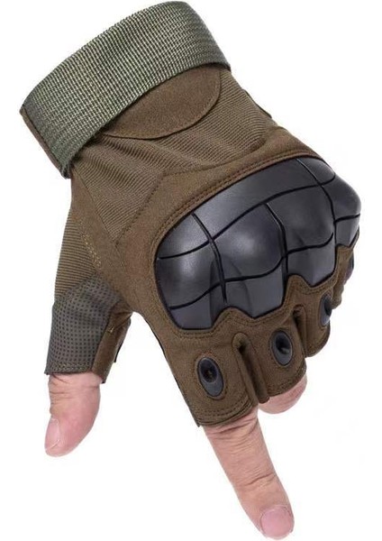 Mavi Stil Xl Boyutu Taktik Yarım Parmaksız Eldiven Askeri Eldiven Açık Alan Sporları Spor Kamp Tırmanma Bisiklet Avcılık Yürüyüş Çekim Eldivenleri Erkekler (Yurt Dışından)