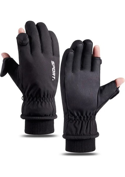 Gri Tarzı L Boyutu Erkekler Için Kayak Eldivenleri Açık Bisiklet Rüzgar Geçirmez Su Geçirmez Peluş Sıcak Çevirme Parmak Dokunmatik Ekran Bisiklet Kış Spor Eldiven (Yurt Dışından) fiyatları