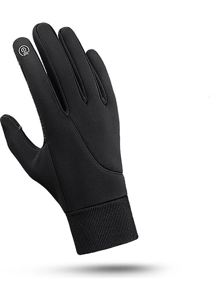 Gri Tarzı L Boyutu Kış Eldiven Erkekler Bisiklet Bisiklet Kadın Termal Polar Soğuk Rüzgar Su Geçirmez Dokunmatik Ekran Bisiklet Sıcak Açık Koşu (Yurt Dışından) modelleri