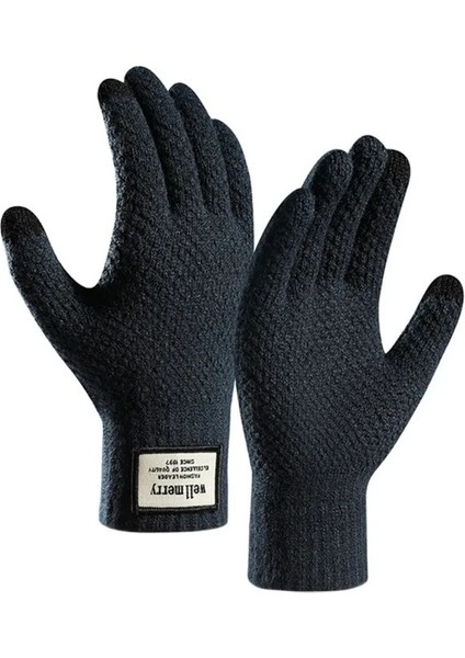 C Tarzı Bisiklet Örme Tam Parmak Eldiven Erkekler ve Kadınlar Kış Sıcak Dokunmatik Ekran Bisiklet Sıcak Eldiven Açık Spor Balıkçılık Eldiven (Yurt Dışından) fırsatları