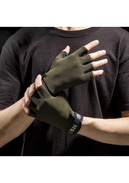 Yeşil Tarzı L Boyutu Yarım Parmak Bisiklet Eldiveni Kış Sıcak Erkekler Spor Tırmanma Fitness Sürüş Mitten (Yurt Dışından) modelleri