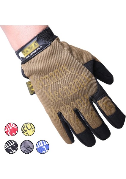 Sarı Stil Xl Boyutu Özel Kuvvetler Taktik Askeri Eldiven Erkekler Kadınlar Için Tam Parmak Eldiven Açık Spor Yürüyüş Çalışma Bisiklet Kaymaz Eldiven W28 (Yurt Dışından) fiyatları
