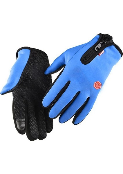 2-Mavi Stil L Boyutu Süper Fiber Deri Kabuk Sert Kabuk Taktik Eldiven Erkek Sürme Koruma Anti Kesme Spor Eğitimi Ordu Askeri Eldiven (Yurt Dışından)