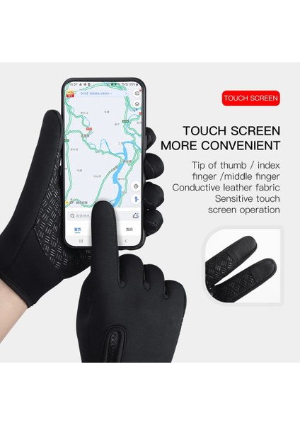 Pembe Tarzı S Beden Kış Bisiklet Eldiveni Bisiklet Sıcak Dokunmatik Ekran Tam Parmak Eldiven Rüzgar Geçirmez Motosiklet Bisiklet Kayak Eldiveni Kaymaz Kamp Eldiveni (Yurt Dışından) modelleri