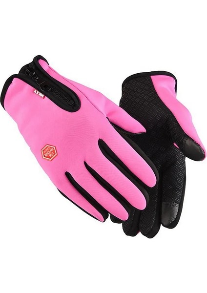 2-Pembe Tarzı M Boyutu Süper Fiber Deri Kabuk Sert Kabuk Taktik Eldiven Erkek Sürme Koruma Anti Kesme Spor Eğitimi Ordu Askeri Eldiven (Yurt Dışından)