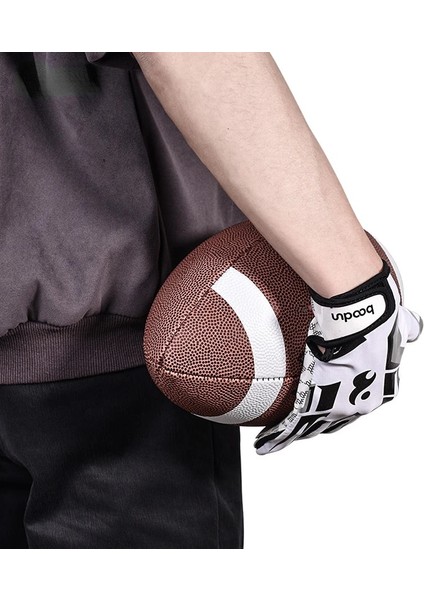 Kırmızı Stil S Beden 2022 Sıcak Satış Rugby Eldiven Tam Parmak Nefes Kaymaz Silikon Beyzbol Amerikan Futbolu Eldiven Açık Yürüyüş Eldivenleri (Yurt Dışından) indirimleri