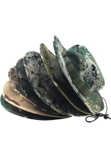 No.17 Tarzı Askeri Kamuflaj Balıkçı Şapka Orman Kamuflaj Balıkçı Şapkası Güneş Şapkası Kamp Şapka Askeri Şapka Panama Erkekler Için Kasketleri (Yurt Dışından) fiyatları