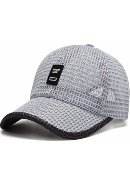 No.5 Tarzı Yaz Unisex Erkek Balıkçılık Beyzbol Kapaklar Kadın Nefes Örgü Snapback Şapka Siyah Rahat Spor Şapkalar Kap (Yurt Dışından)