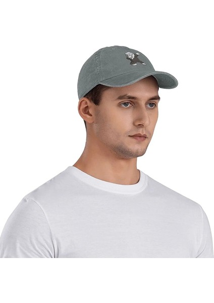 No.11 Tarzı Ayarlanabilir Eski Engleepdog Köpek Beyzbol Kapaklar Komik Unisex Yumuşak Casquette Kap Moda Kot Şapka Vintage Ayarlanabilir Siyah (Yurt Dışından) modelleri