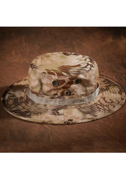 No.9 Stili Kamuflaj Boonie Şapka Taktik Abd Ordusu Kova Şapka Askeri Multicam Panama Yaz Kap Avcılık Yürüyüş Açık Camo Güneş Kepleri Erkekler (Yurt Dışından)