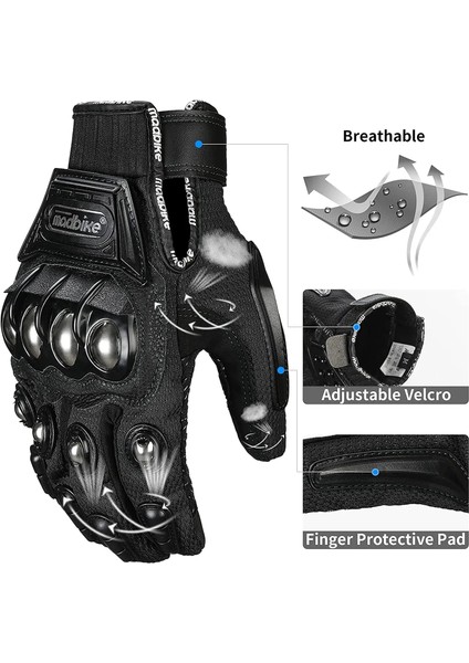 C Tarzı Xxl Taktik Knuckle Eldiven Erkekler Için Kendini Savunma Açık Spor Eğitimi Motosiklet Erkekler Bisiklet Eldiveni Metal Knuckle Aşınmaya Dayanıklı (Yurt Dışından)