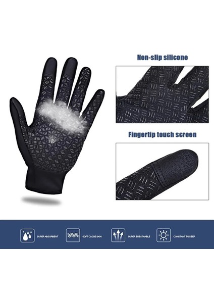 Siyah Stil S Beden Bisiklet Eldiveni Kış Isıtıcı Rüzgar Geçirmez Kayak Eldivenleri Erkek Kadın Dokunmatik Ekran Motosiklet Eldivenler Luva Guantes Su Geçirmez Mitten (Yurt Dışından) indirimleri