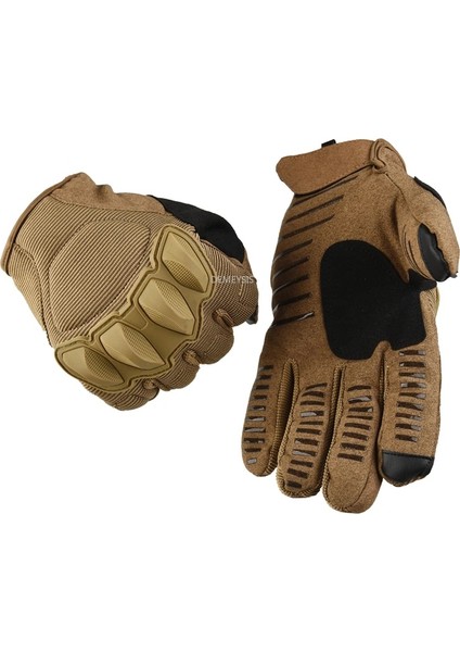 Siyah Stil Xl Boyutu Dokunmatik Ekran Yürüyüş Eldiveni Kauçuk Koruma Taktik Savaş Paintball Eldiven Açık Avcılık Atıcılık Spor Askeri Eldiven (Yurt Dışından)