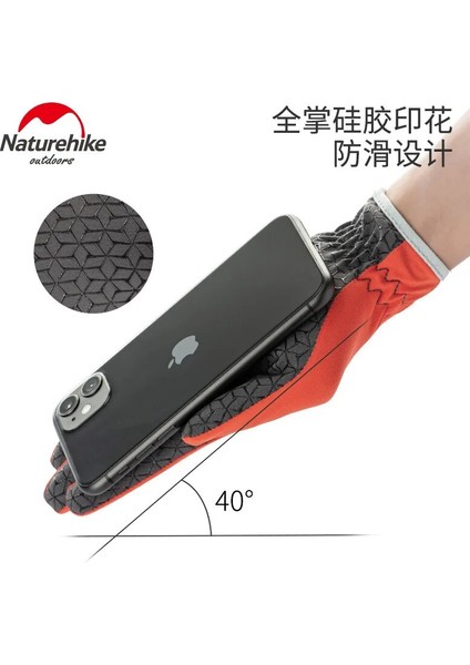 Turuncu Tarzı L Boyutu Naturehike Açık Eldiven Bisiklet Yüksek Elastik Nefes Alabilirlik Dokunmatik Ekran Kaymaz Erkek ve Kadın Koşu Tırmanma Eldiveni (Yurt Dışından) indirimleri