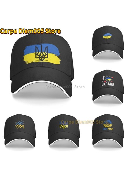 No.6 Stili Ukrayna Bayrağı Unisex Şapka Moda Ayarlanabilir Beyzbol Şapkası Erkekler Kadınlar Için (Yurt Dışından) fiyatları