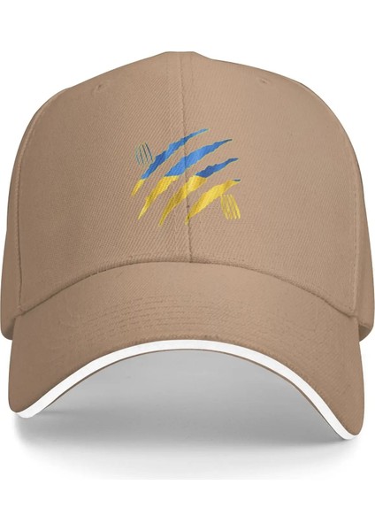 No.12 Tarzı Ukrayna Bayrağı Unisex Şapka Moda Ayarlanabilir Beyzbol Şapkası Erkekler Kadınlar Için (Yurt Dışından)