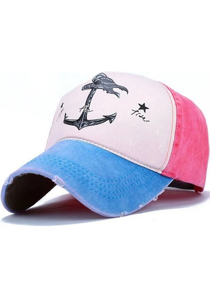 Bk Stili Xs Boyutu Halka Sonbahar Çiftler Şapka Erkek ve Kadın Için Saf Pamuk Beyzbol Kapakları Eski Korsan Çapa Şapkaları Yapmak 5 Renk (Yurt Dışından) fırsatları