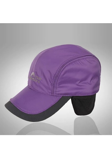 Lavanta Tarzı M Boyutu Açık Spor Erkekler Sonbahar Kış Sıcak Rüzgar Geçirmez Su Geçirmez Kaşmir Şapka Erkek Kulak Koruyucu Balıkçılık Avcılık Yürüyüş Kayak Kap (Yurt Dışından)