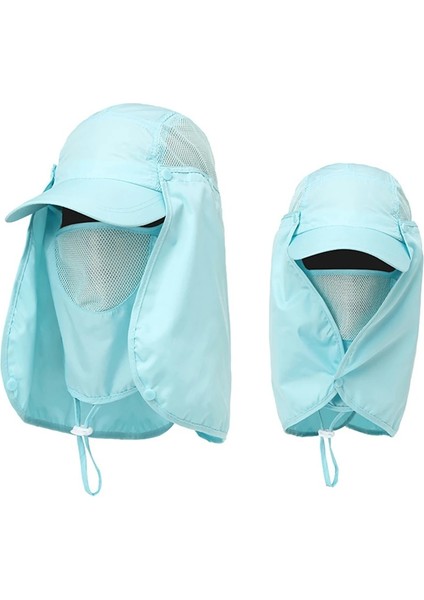 No.5 Tarzı Açık Güneş Şapkası Uv Koruma Kulak Flap Boyun Kapak Balıkçılık Avcılık Yürüyüş Kap Unisex Eğlence Şapka (Yurt Dışından) modelleri