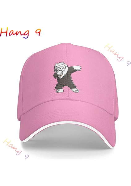 No.15 Tarzı Ayarlanabilir Eski Engleepdog Köpek Beyzbol Kapaklar Komik Unisex Yumuşak Casquette Kap Moda Kot Şapka Vintage Ayarlanabilir Siyah (Yurt Dışından)